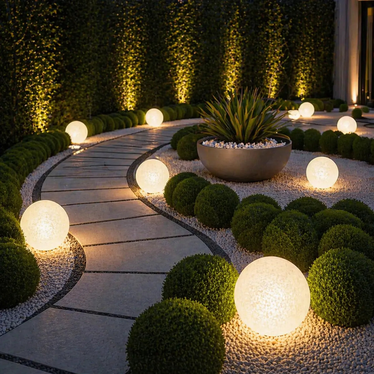 Spherical Garden Light