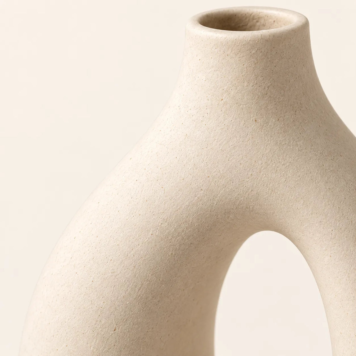 Elara Arch Ceramic Vase