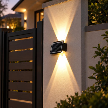Solar Powered Wall Sconce