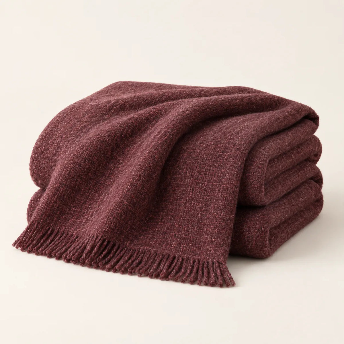 Rowan Brushed Wool-Blend Throw