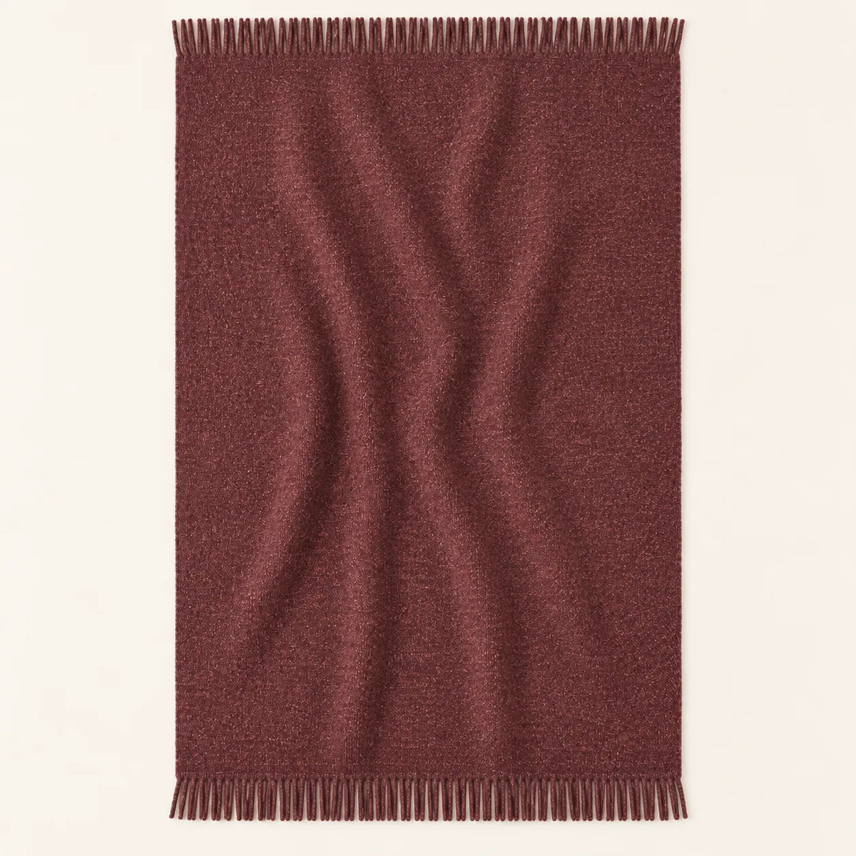 Rowan Brushed Wool-Blend Throw