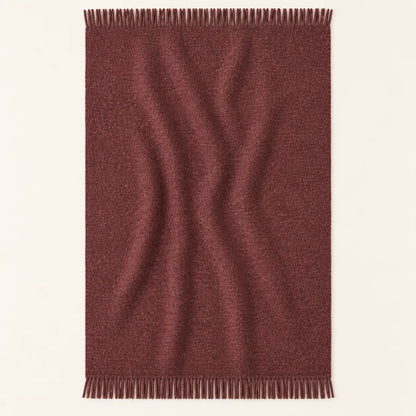Rowan Brushed Wool-Blend Throw