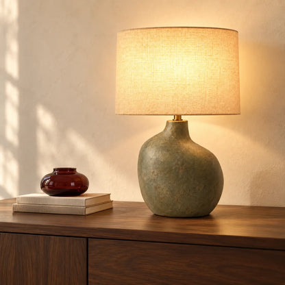 Liora Sculptural Ceramic Table Lamp
