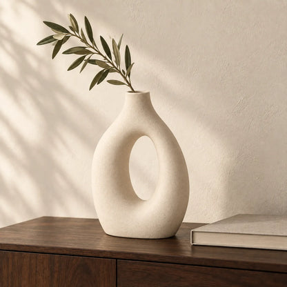 Elara Arch Ceramic Vase