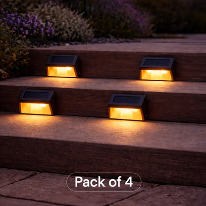 Solar Powered Stair Lights