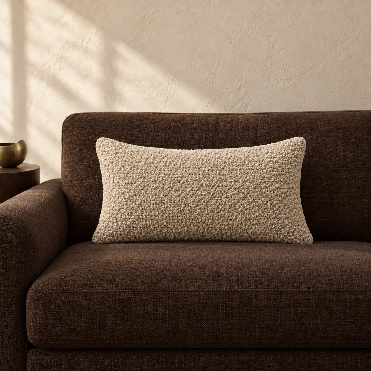 Sienna Bouclé Lumbar Pillow