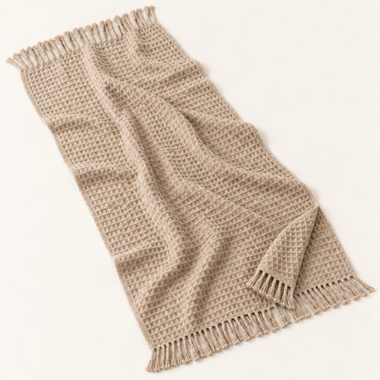 Marlow Waffle Cotton Throw