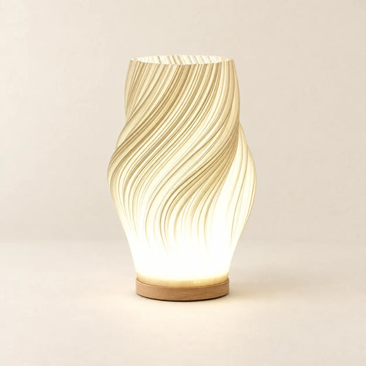 Serene Wavecrest Lamp